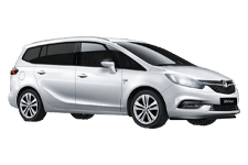 Van Hire Dunstable - Vauxhall Zafira 7-Seater - Minibus hire Dunstable